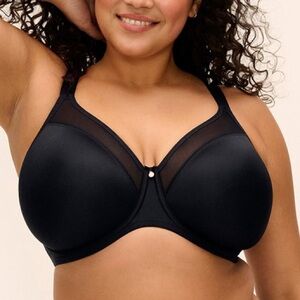 Elomi Smooth Moulded Black Bra NWOT